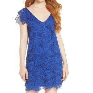 BB Dakota Jacqueline Lace Shift Dress- SMALL